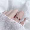 Small design adjustable ring for beloved, simple and elegant design