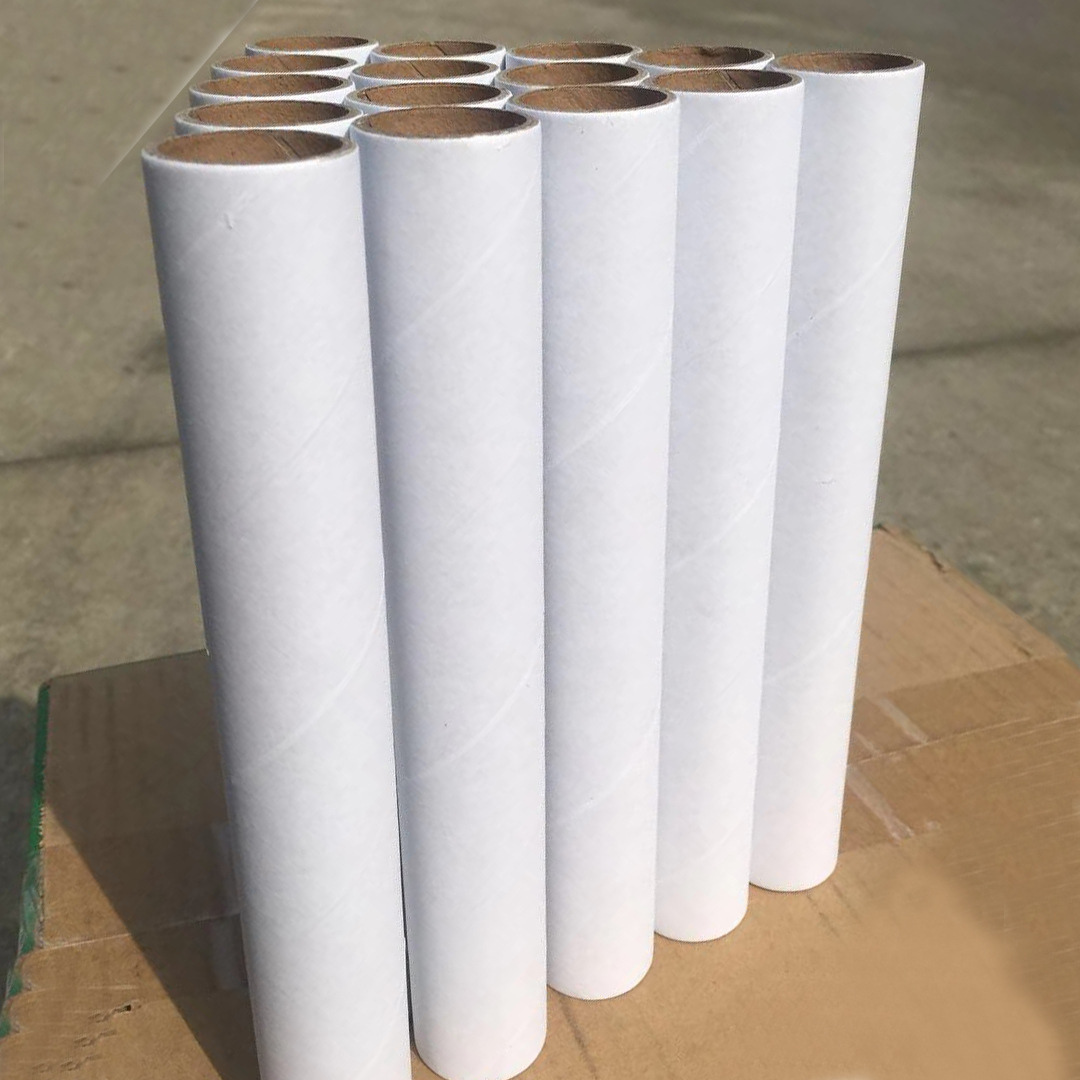 圆形牛皮纸管 保鲜膜胶带包装筒芯 快递纸管海报纸管批发