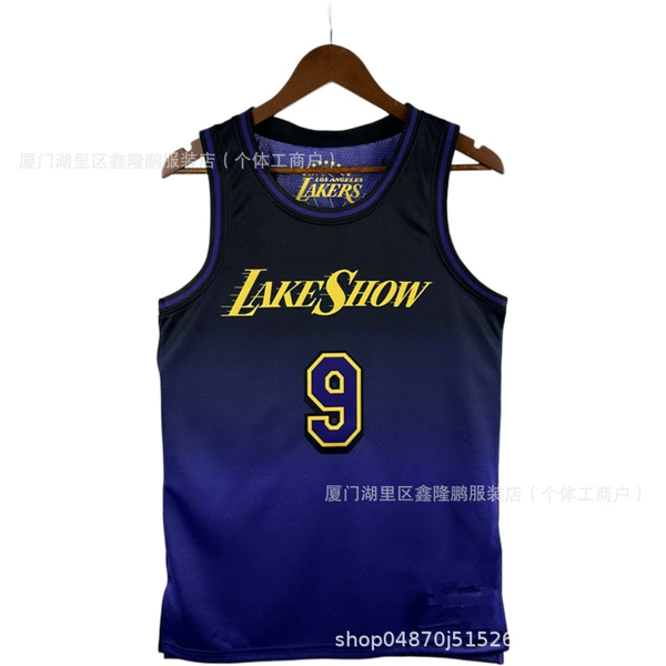 Hot Pressed Version 25th Season Lakers City Version No. 9 Brownie
