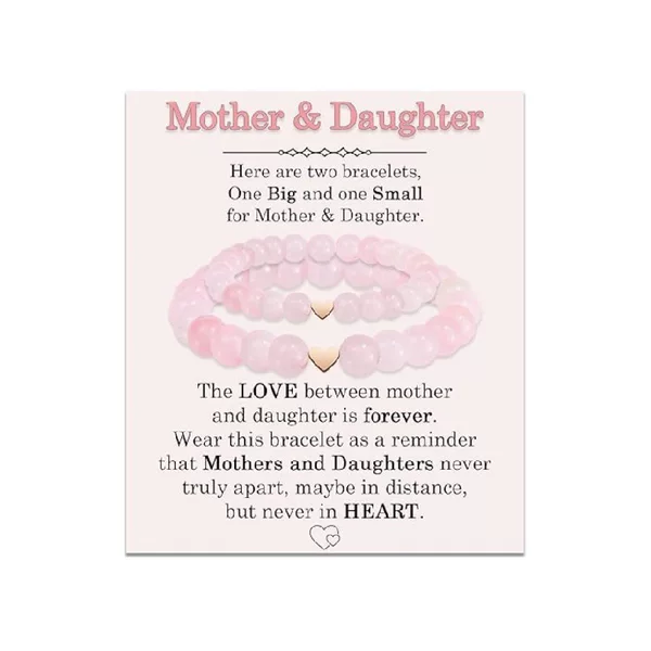 Amazon's Best-Selling Handmade Woven Love Accessories in Europe and America, Adjustable Parent-Child Couple Bracelets