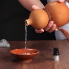 陶瓷酒瓶葫芦空瓶复古密封三斤装酒壶酒罐酒具黄酒白酒瓶酒坛热卖