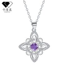 卡漫其跨境电商欧美时尚凯尔特结项链女锁骨链母亲节礼物小众饰品