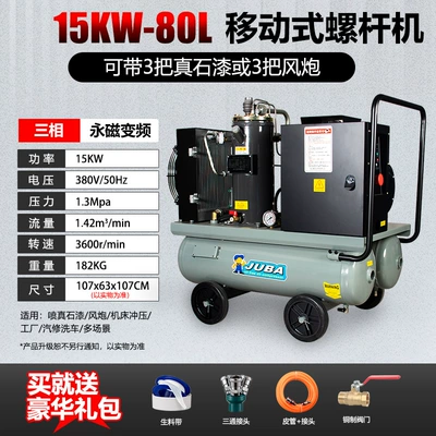 Paint Air Pick — Hava kompressorları - dual-tank-frequency-conversion-15kw-80l-gas-tank13-pressure-380v