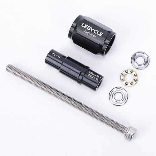 Mountain soft tail bicycle FOX rear shock absorber bushing is pressed into the DNM rear bladder DU bushing removal, maintenance and installation tool