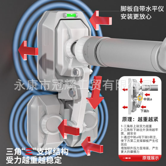 Slider Interior Door Upper Household Horizontal Bar Fitness Equipment Punch-Free Single Pole for Children Sports Home