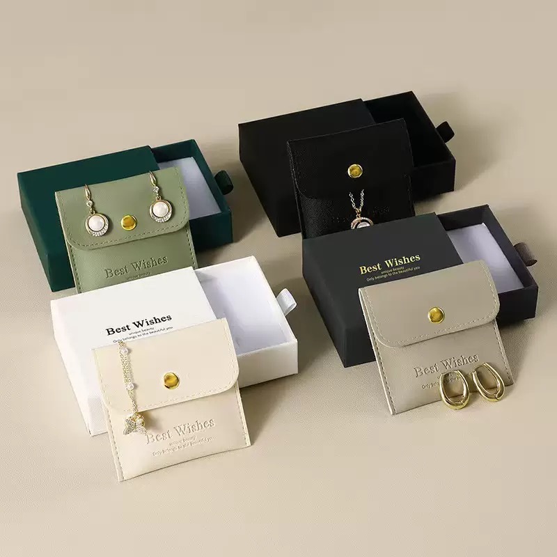 Universal jewelry bag, necklace, ring, pendant, polyurethane storage system, (Physicals), with your logo imprint 2
