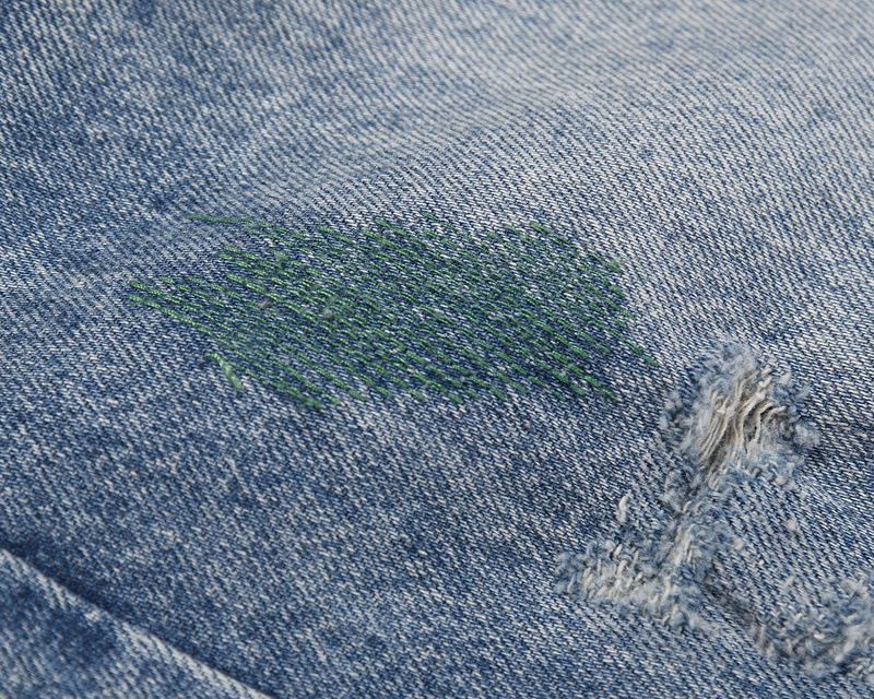 Men's Summer Thin Ripped Casual American Jeans