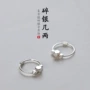 小众s999纯银耳钉