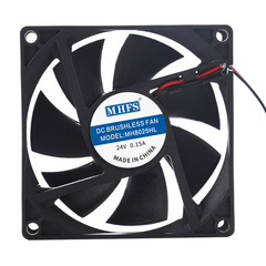 8025DC12V風扇8cm直流風扇植物燈加濕器滅蚊燈80*80*25散熱風扇