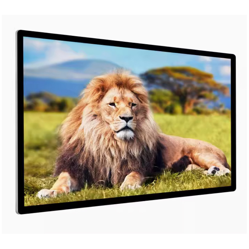 奥盛32/43/55/65寸壁挂广告机超薄分众款高清楼宇宣传安卓广告机