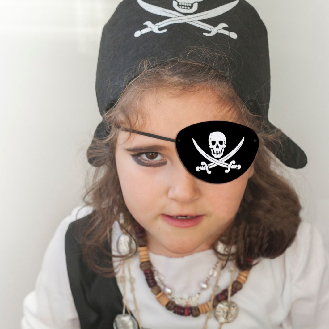 Inventario de Halloween Pirata Skull Eye Mask Decoración creativa Ciclón Pirata Skull Eye Mask props de baile