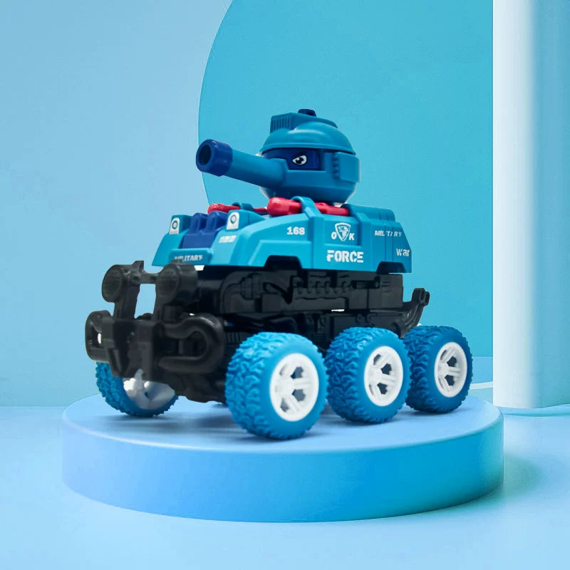 Interactive inertia toy car for boys, off-road SUV