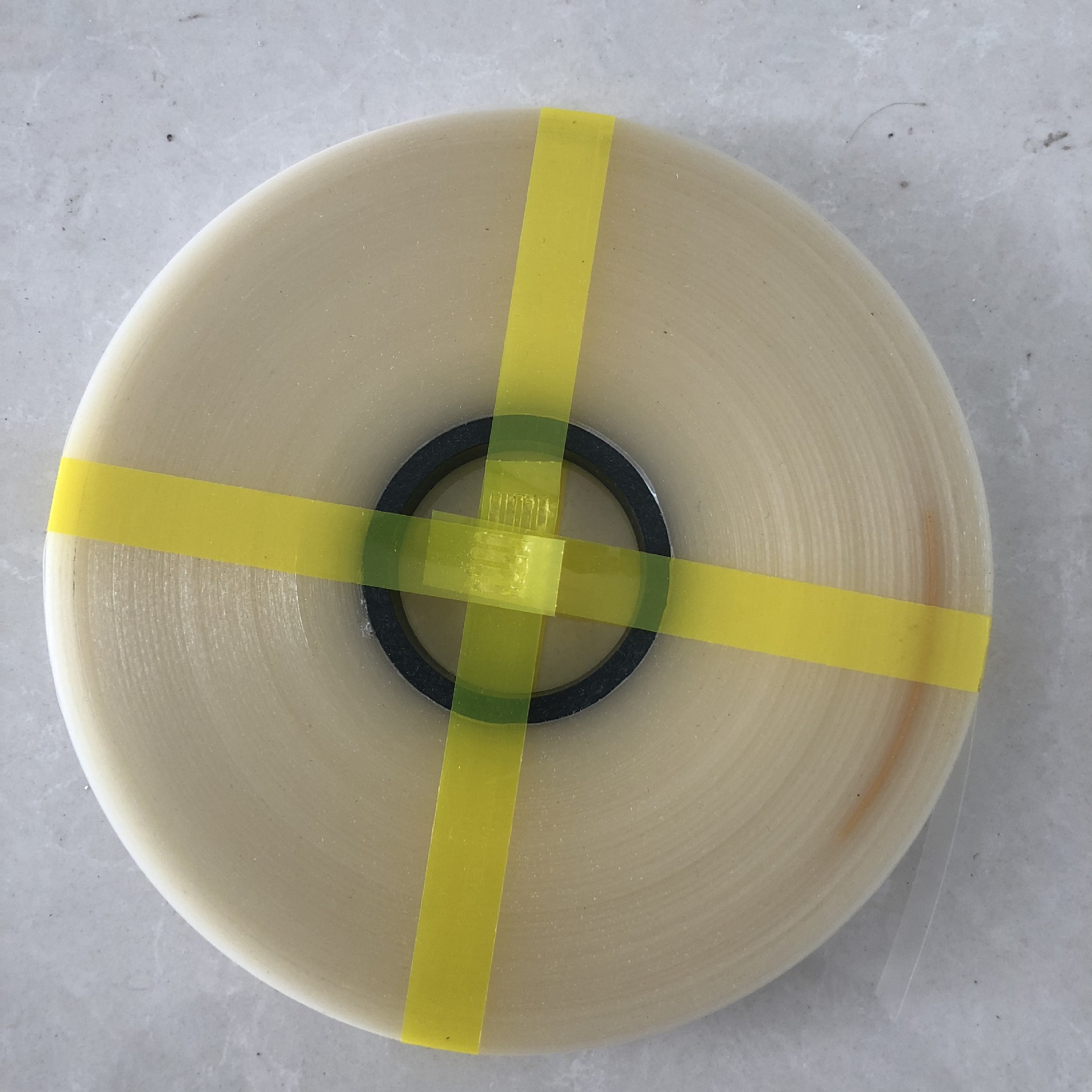 opp束带捆扎带透明无胶扎捆带甘鲁打捆带蓝色扎带红透黄耗材捆扎