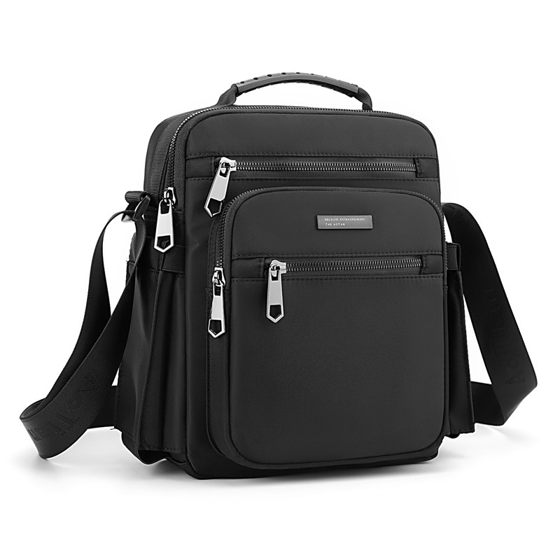 Large-Capacity Oxford Cloth Men's Shoulder Crossbody Bag Waterproof Business Backpack Casual Handbag Men's Bag Multi-Layer Wear-Resistant Large-Capacity Oxford Cloth Men's Shoulder Crossbody Bag Waterproof Business Backpack Casual Handbag Men's Bag Multi-Layer Wear-Resistant