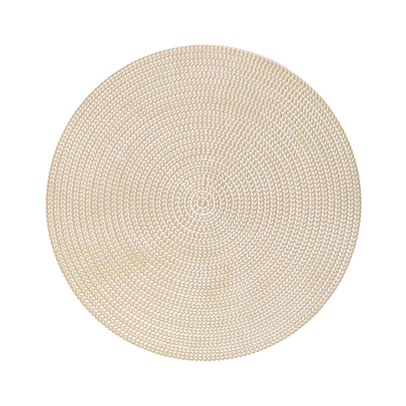 Almohadilla de pvc, anillo de espiga de trigo, tapete de estudiante antideslizante, decoración de mesa de estilo europeo, diseño creativo en forma de flor, tapete de mesa antideslizante