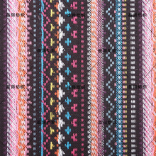 全棉彩條雲南麗江西藏拉薩少數民族地區機織大提花布面料