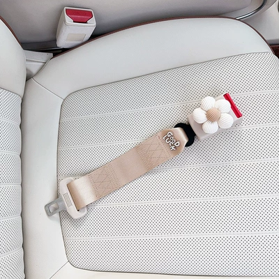Other Automotive Interior Supplies — for Girls - beige-maternity-anti-strangle-safety-belt-beige-flower