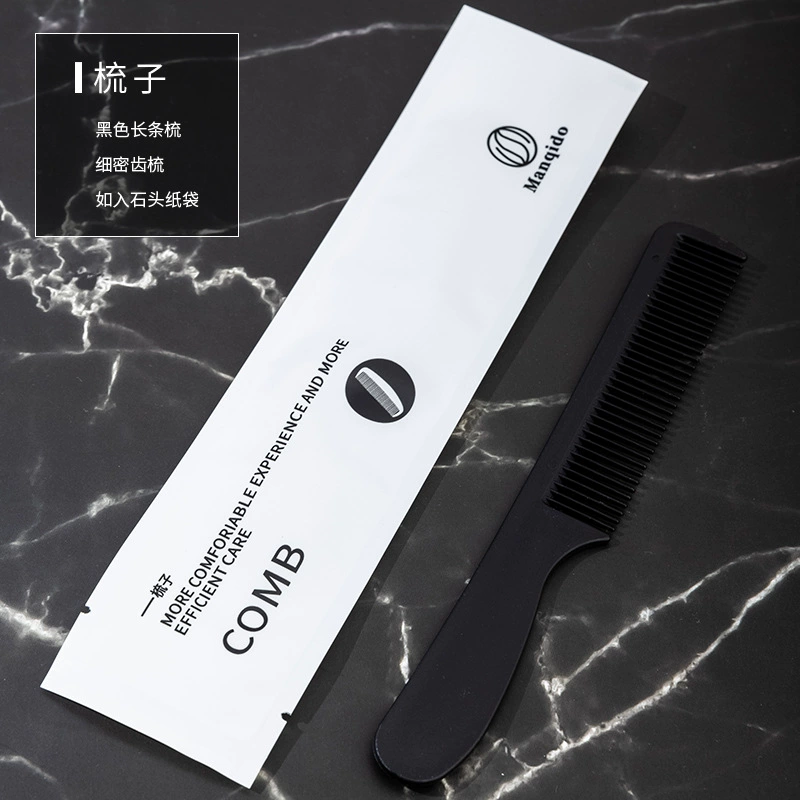 Отель одноразовые принадлежности гостевая комната двухцветная пленка расческа Одноразовая расческа для волос оптом