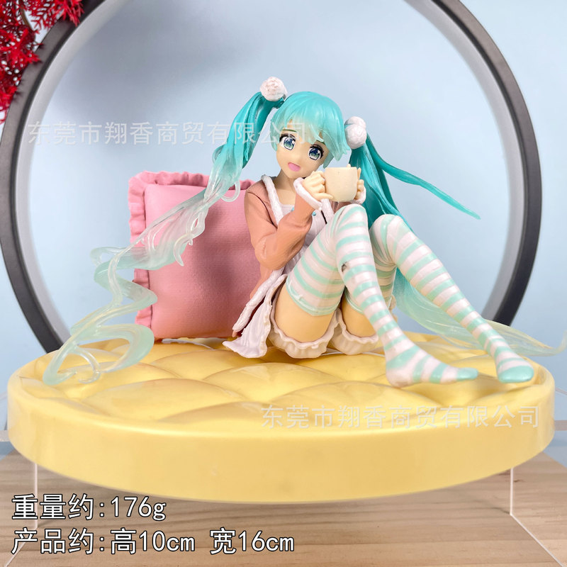 包邮灰姑娘初音手办睡美人长发洛天依公主水手服摆件批发代发|undefined