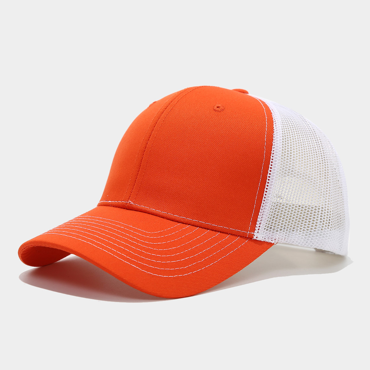 Richardson 112 sombrero de camión sombrero de red de comercio exterior sombrero de lengua de brillo transparente sombrero de béisbol