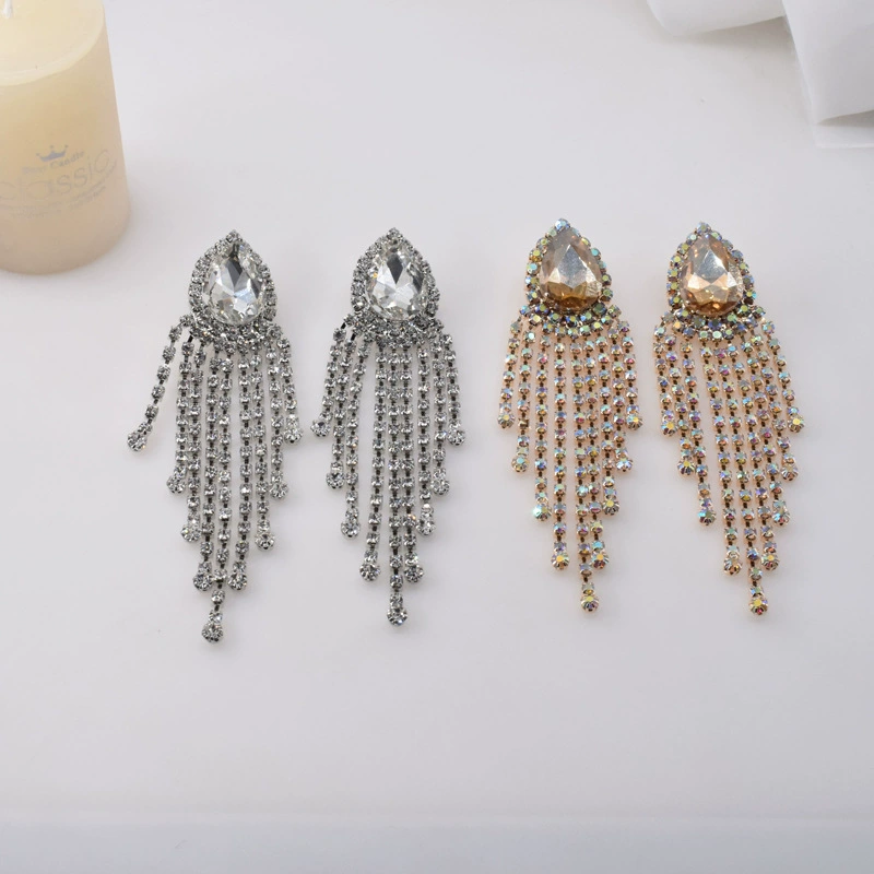 Earrings, silver needle, accessory, European style, internet celebrity