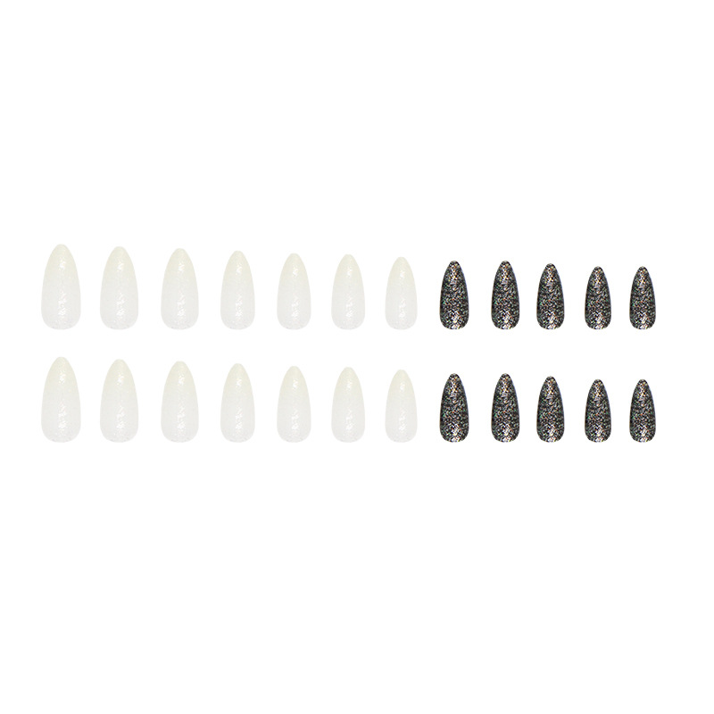 Almond Sweet Cool Flash Stilvolle künstliche Nägel im Instagram-Stil, 24 Stück_voghion.com