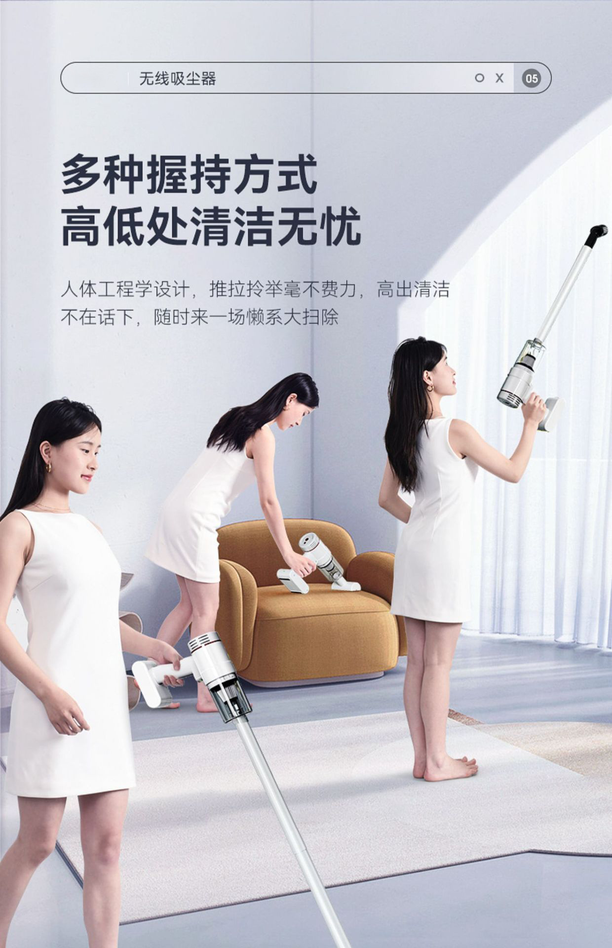 Wireless Handheld Car Brushless Vacuum Cleaner Large Suction Car Home Dual-purpose High-power Portable Pet Hair Suction Dust Removal