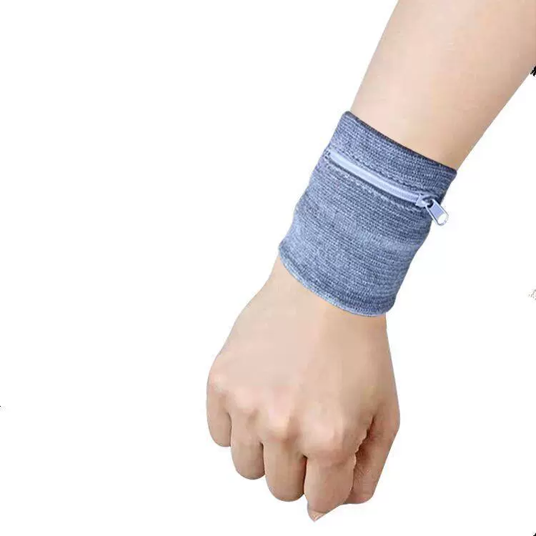 Ремень-зажим с молнией, баскетбольный спортивный кошелёк для спортзала, впитывает汗 и запах, для бега