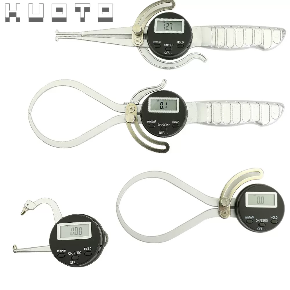 HUOTO电子数显卡规内外卡规测厚规手持式数显内径卡钳表内径卡规