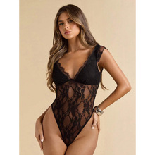 A 66205 Lace Patchwork Sexy Bodysuit ��˿ƴ���Ը�������