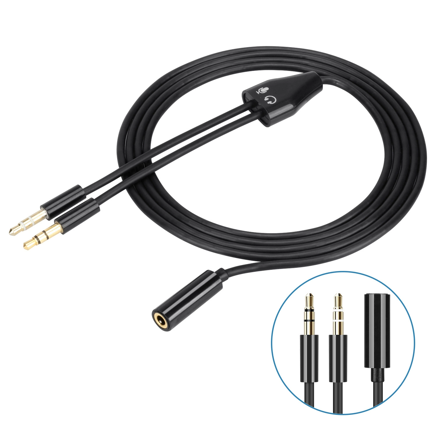 Ноутбук, кабель-адаптер, наушники, микрофон, 2 в 1