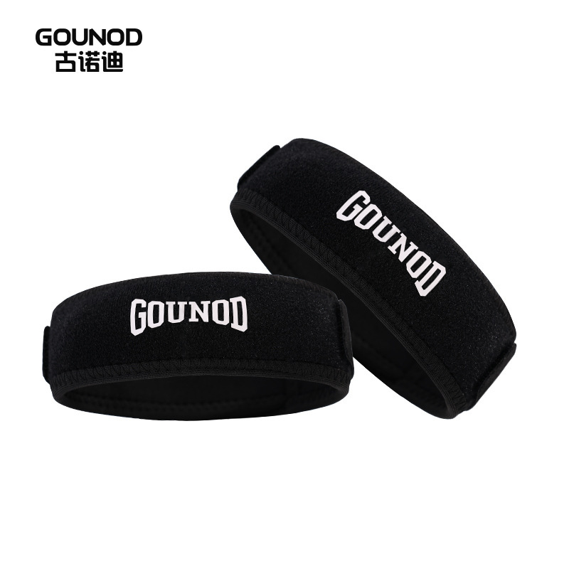 GOUNOD スポーツ膝パッド、加圧保護膝蓋骨ベルト、アウトドアサイクリング、登山膝パッド、半月板バスケットボール保護具|undefined