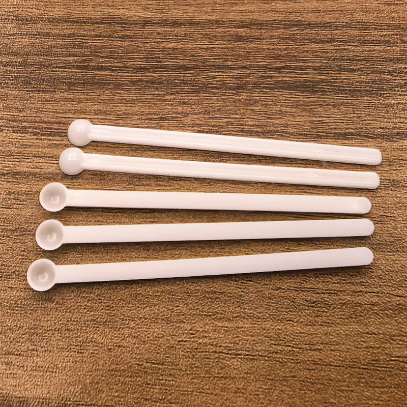 Fabricante 1/2/3/5/10g de leche en polvo cuchara creativa cocina Doc pequeña cuchara fija LOGO cuchara de medición de plástico al por mayor