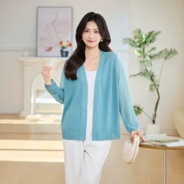 女式针织衫;女式马甲;毛衣