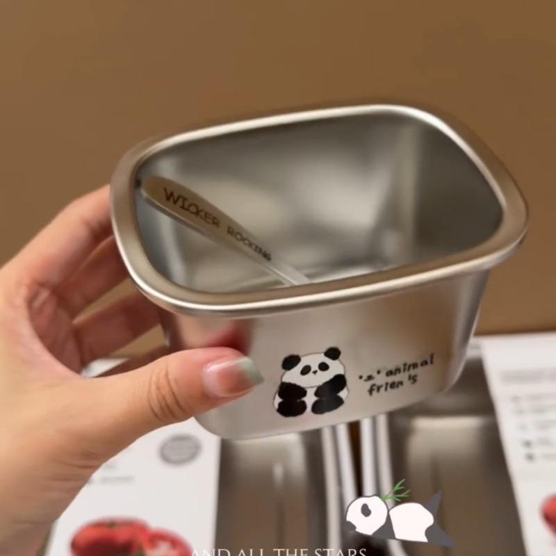 ミニオート麦箱304ステンレス食品級マイクロ波加熱密封携帯果物もち弁当箱ins|undefined