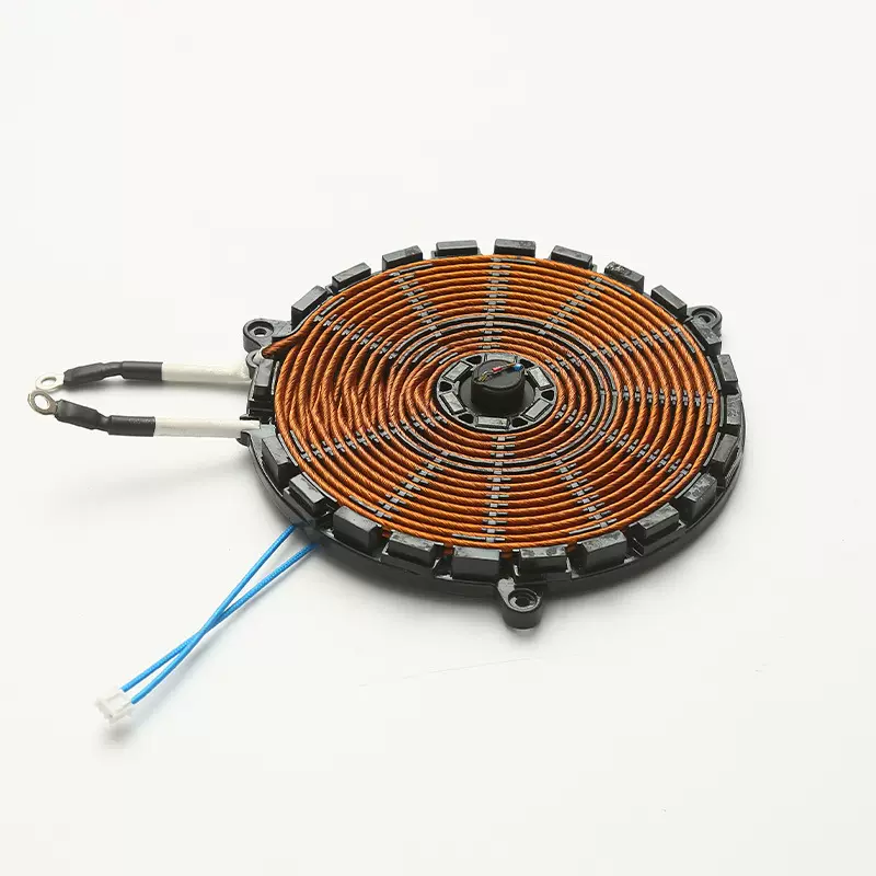 工厂批发电磁炉发热盘加热线圈盘发热配件不锈钢盘定制加工耐高温