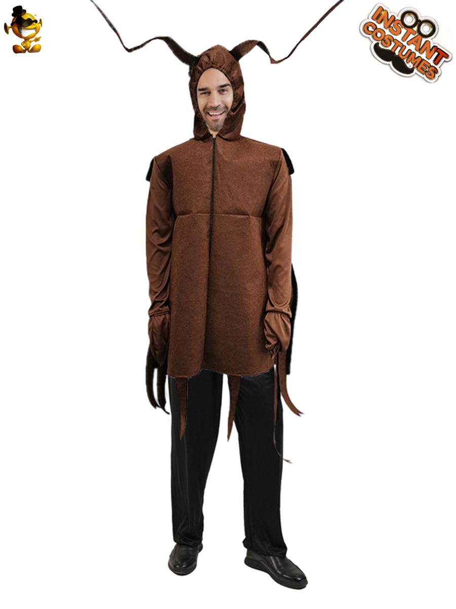 Halloween divertida disfraz para adultos divertida escenario cosplay cucaracha globo cardíaco salto de rol