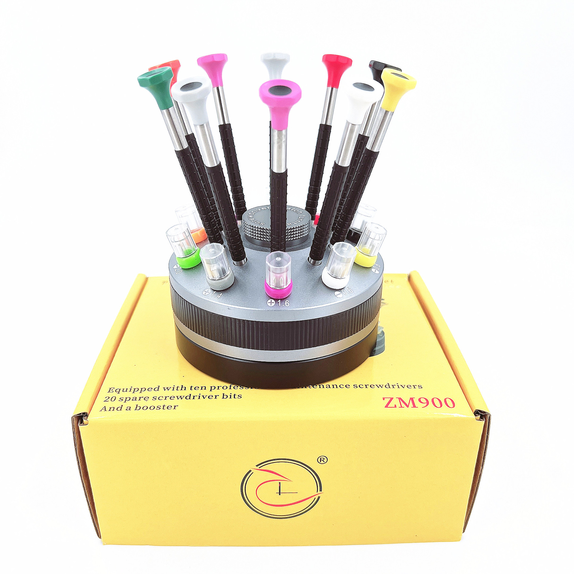 修表工具直身防滑一字转盘螺丝刀套装10支起子套装钟表螺丝批工具