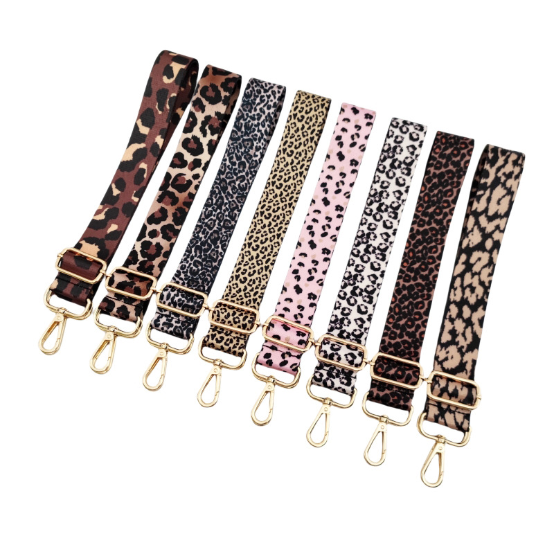 Polyester Leopard Bag Strap display picture 1