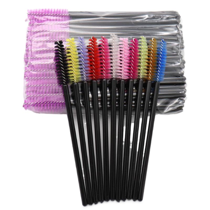 Disposable Eyelash Brush Threaded Small Eyebrow Brush Wholesale Grafting False Eyelashes Eyelash Curler Makeup Tools Wholesale