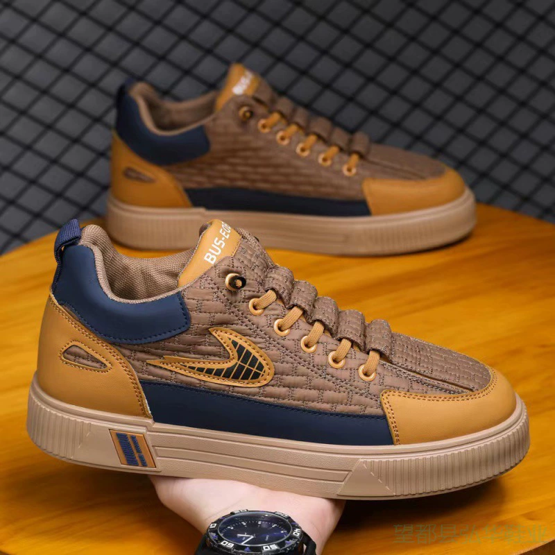 Трансграничная мужская обувь Весенняя мода дикая спортивная обувь трендовая обувь для мужчин повседневная обувь удобная мягкая подошва внешняя торговля обувь мужская