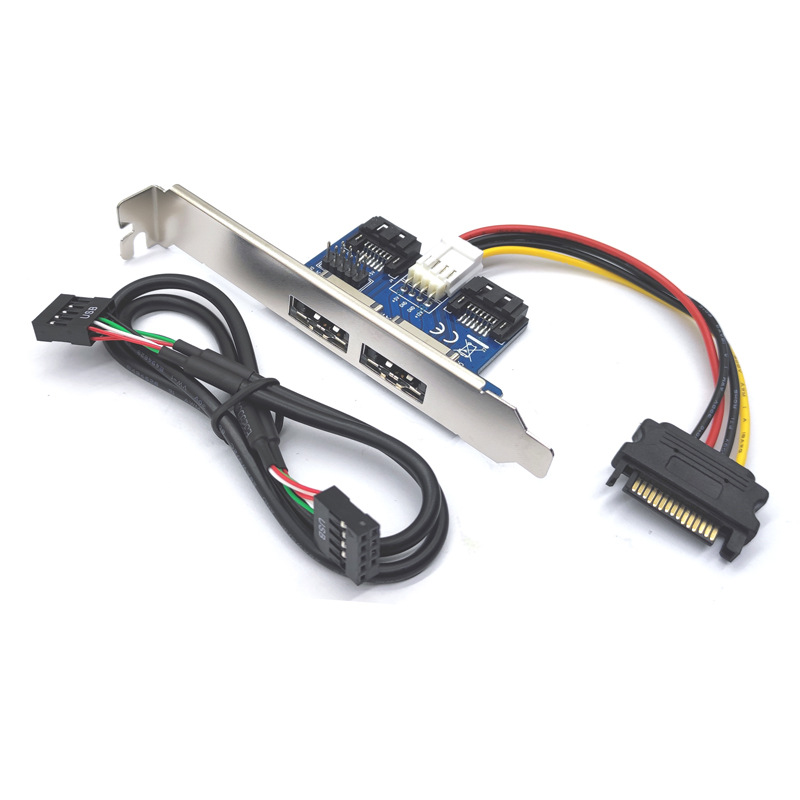 SATA TO Power Over eSATAת�ӿ� SATAתESATA ��5V/12V��Դ