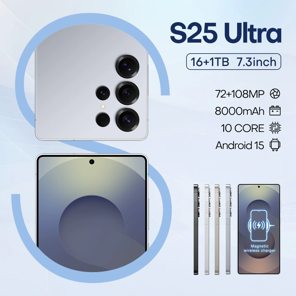 (Cross-border trading), S25, genuine smartphone, 6.75 inch, Android 4