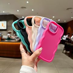 適用波辺y 93 s 19保護カバーネット赤純色インド版転倒防止マカロンvivo y 35携帯ケース