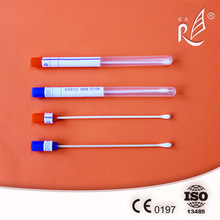 介质拭子培养基运输拭子 鼻咽口腔唾液样本采集介质拭子植绒棉签