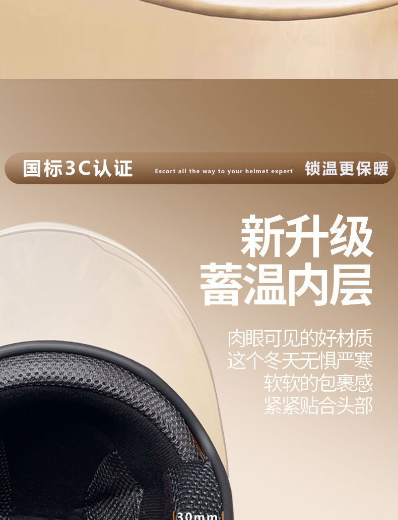 Chengye National Standard 3C Electric Scooter Helmet