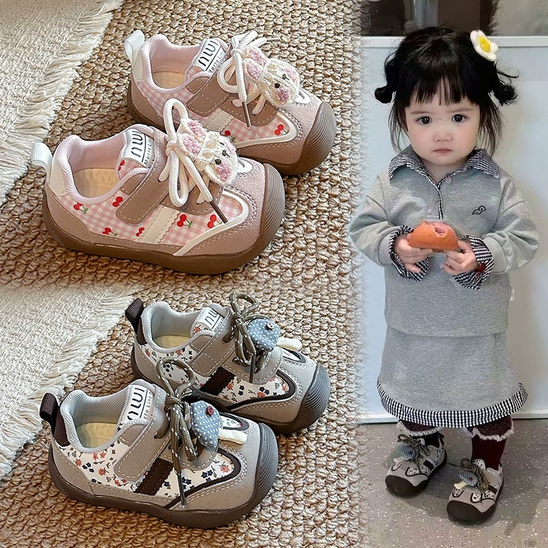 Кеды для малышей в стиле ретро для первых шагов универсальные
