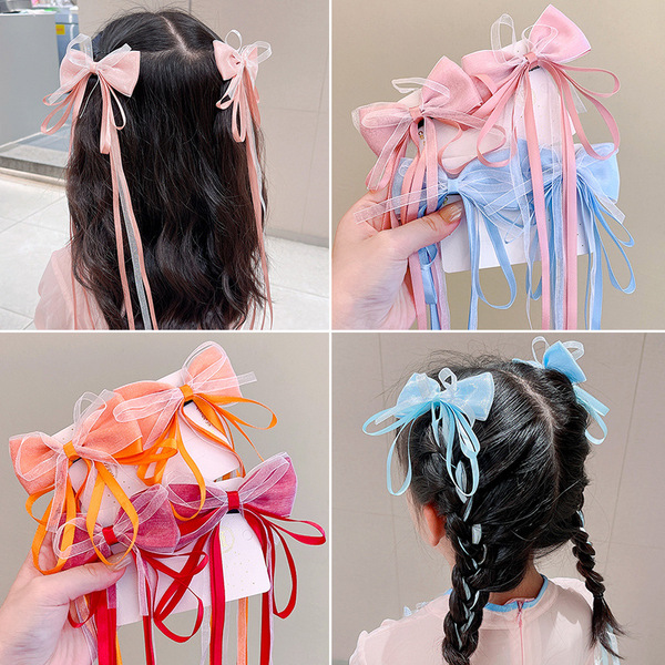 Children's hairgrip with bow