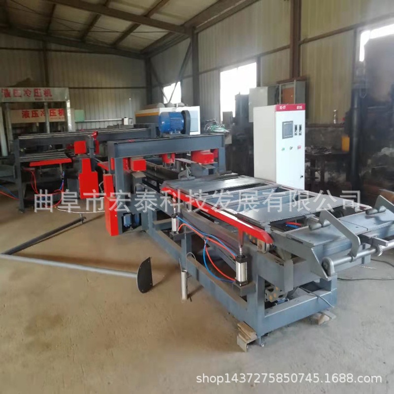 匀质保温板切割锯 铸铁底座 红外线定位木工板四边切割锯