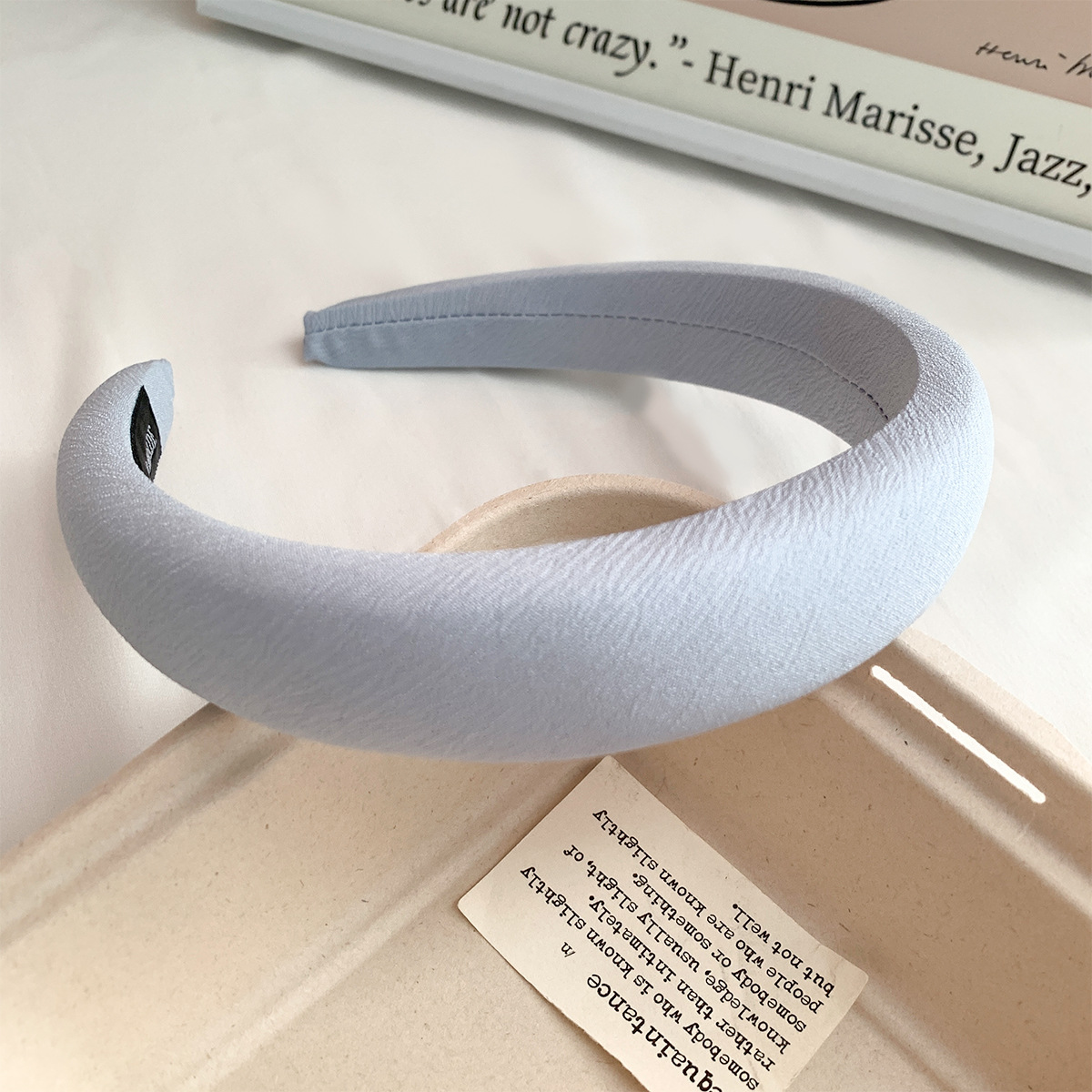 RUDAN Korea syksyn ja talven muoti monipuolinen korkea kallo-pääpanta hiusasusteet naisten yksivärinen yksinkertainen huippuluokan sienipääpanta_voghion.com